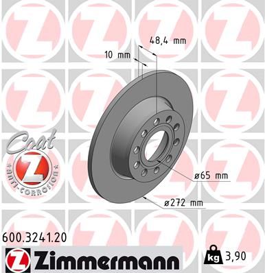 ZIMMERMANN 600.3241.20 Brake Disc